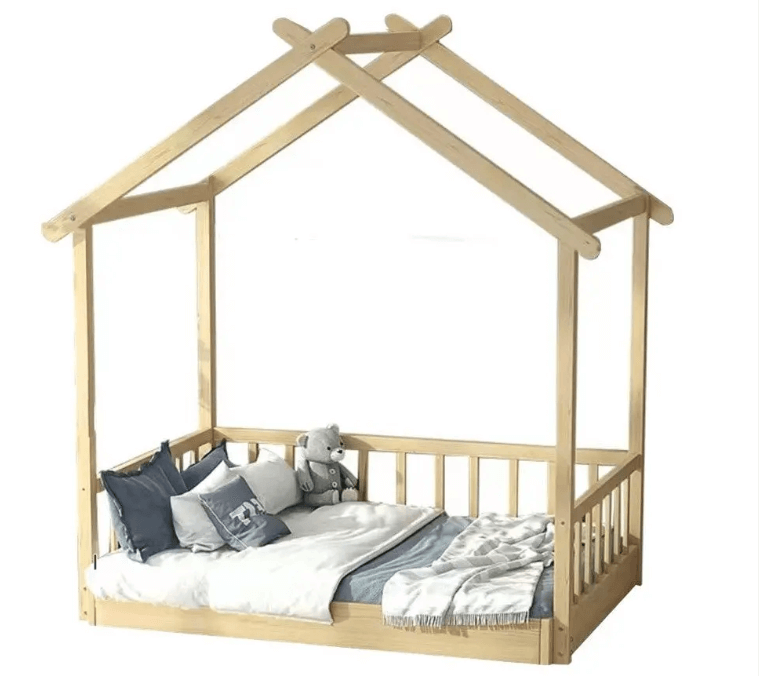 Kinderhuis Luna Montessori Floor Bed with Extension