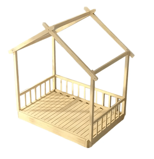 Kinderhuis Luna Montessori Floor Bed with Extension