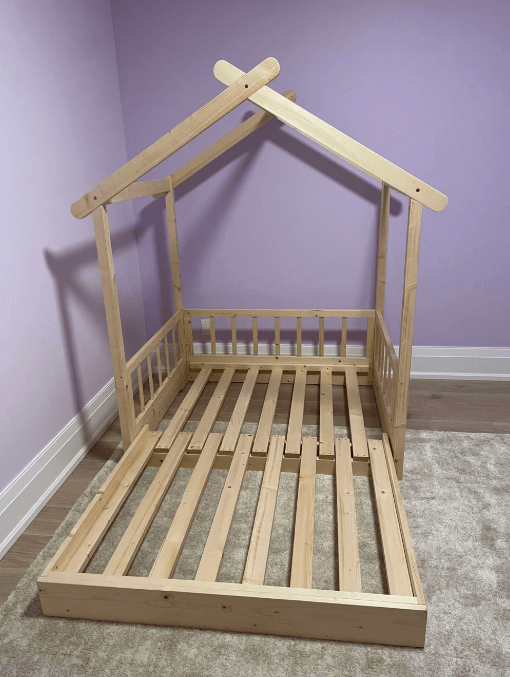 Kinderhuis Luna Montessori Floor Bed with Extension