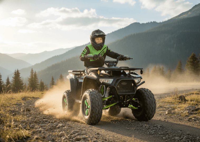 Drift Hero Electric Utility 4 Wheeler