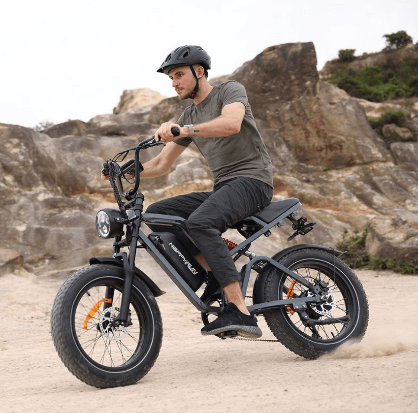HappyRun G60 Pro Moped-Style Off-Road Electric Bike
