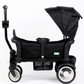 Joey Stroller Wagon Field Trip Black 2 Canopy Bundle