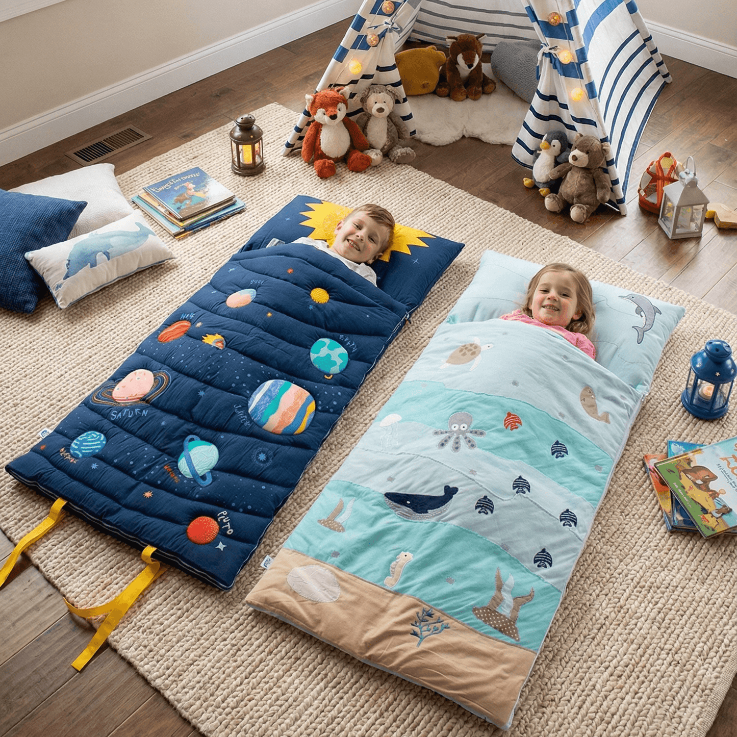 Role Play Kids Under The Sea Sleeping Bag
