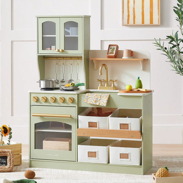 Tiny Land Serenity Wooden Kitchen Green