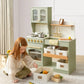 Tiny Land Serenity Wooden Kitchen Green