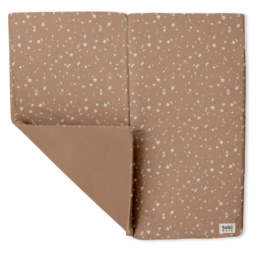 Toki Kids Terrazzo Clay Organic Cotton Mat