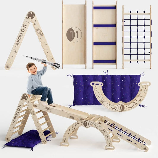 Goodevas Apollo 5 in 1 Climbing Set Little Astronauts