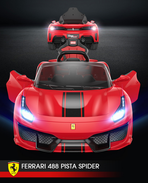 Magic Cars Kids Ride On Car Ferrari 488