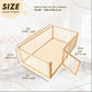 Goodevas Full Montessori Floor Bed Frame