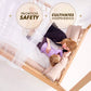 Goodevas Montessori House Bed with Fence