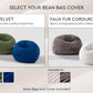 Moon Pod Cloud Comfort Bean Bag Double