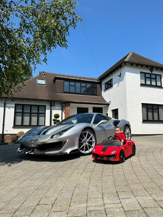 Magic Cars Kids Ride On Car Ferrari 488