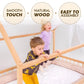 Goodevas Montessori House Bed with Fence