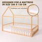 Goodevas Montessori House Bed with Fence