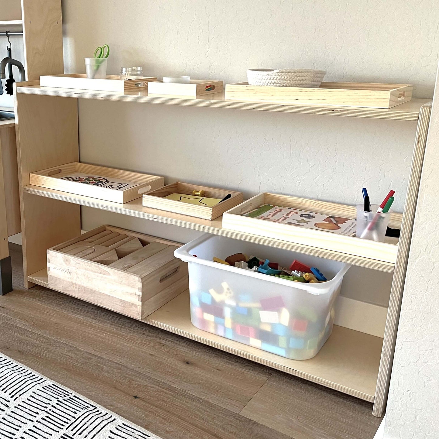 RAD Children's Furniture 3-Tier Shelf