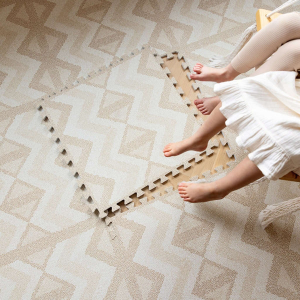 Eeveve Kilim Play Mat Sand