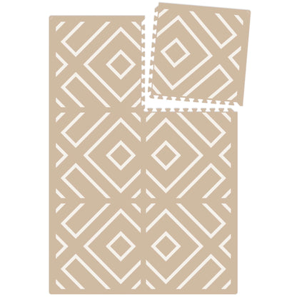 Eeveve Modern Blocks Play Mat Dessert Sand