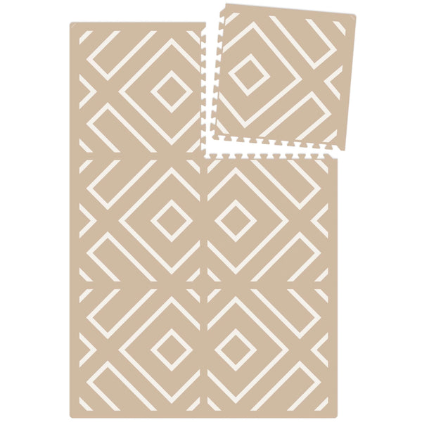 Eeveve Modern Blocks Play Mat Dessert Sand