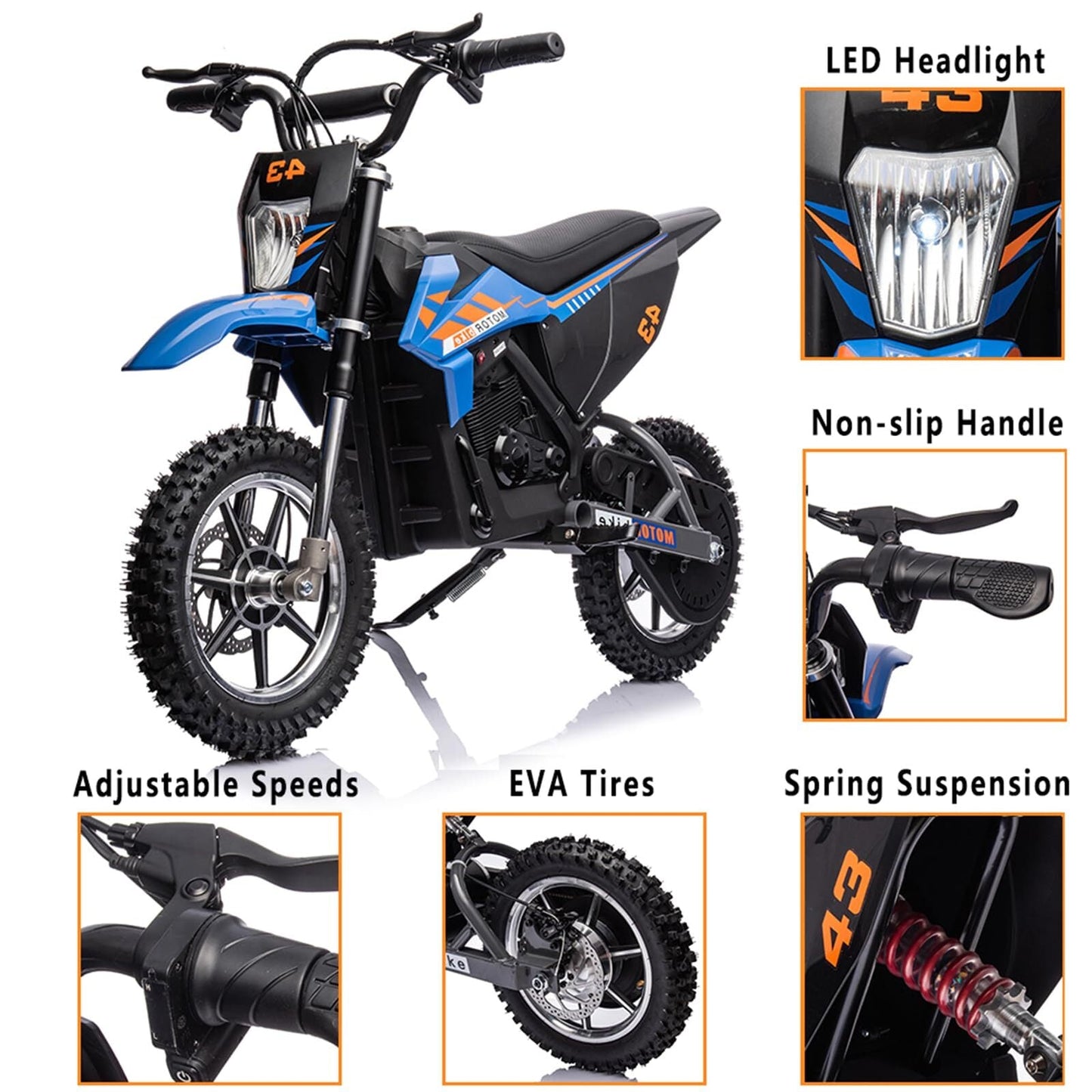 Magic Cars Off Road Electric Ride On Motorcycle