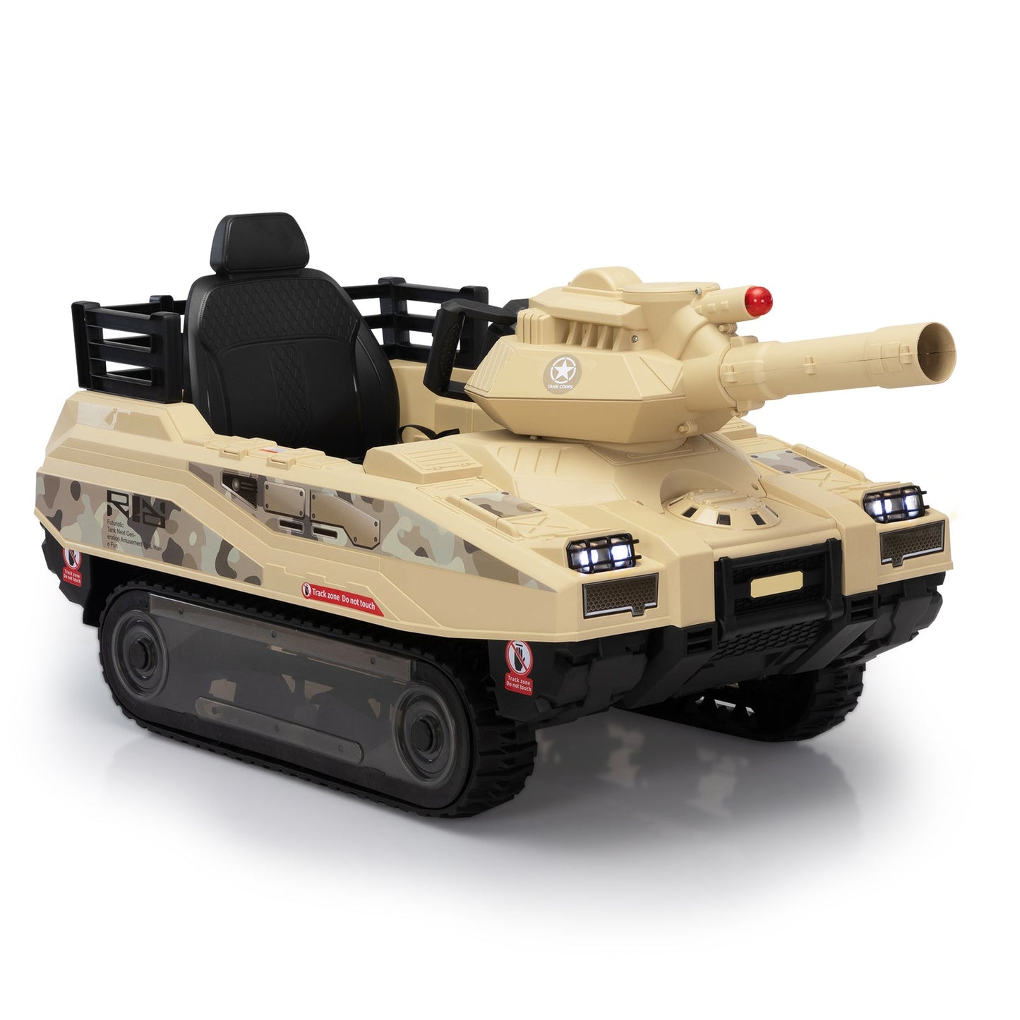 Magic Cars Ride-On Thunder Tank Car