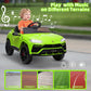 Magic Cars Lamborghini Kids Electric Ride-On Vehicle