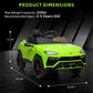 Magic Cars Lamborghini Kids Electric Ride-On Vehicle