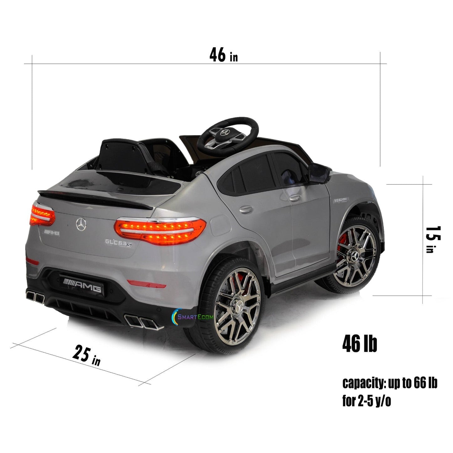 Magic Cars Mercedes Benz Ride-On Car