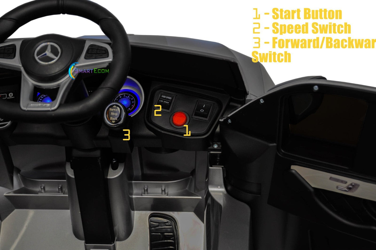 Magic Cars Mercedes Benz Ride-On Car