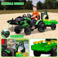 Magic Cars Electric Ride-On Tractor Excavator Bulldozer