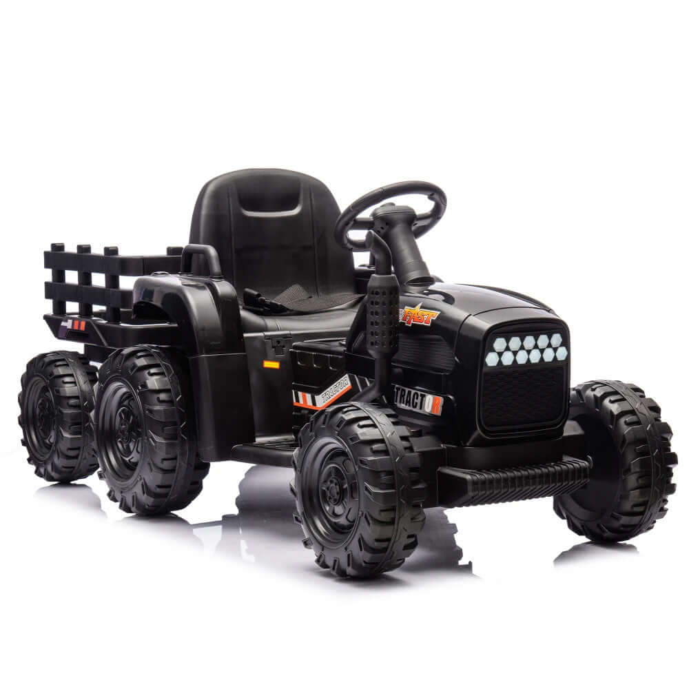 Magic Cars Electric Ride-On Tractor With Trailer