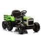 Magic Cars Electric Ride-On Tractor With Trailer