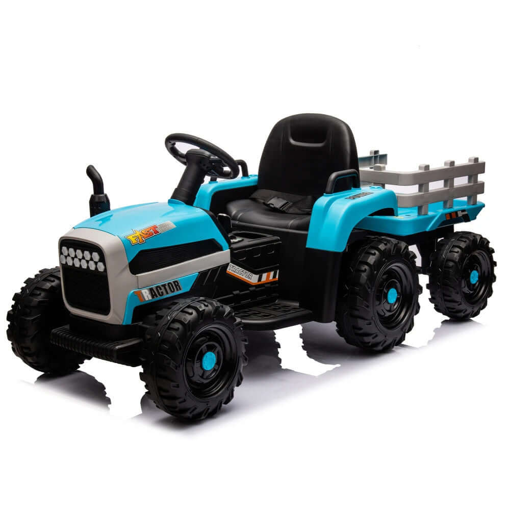 Magic Cars Electric Ride-On Tractor With Trailer