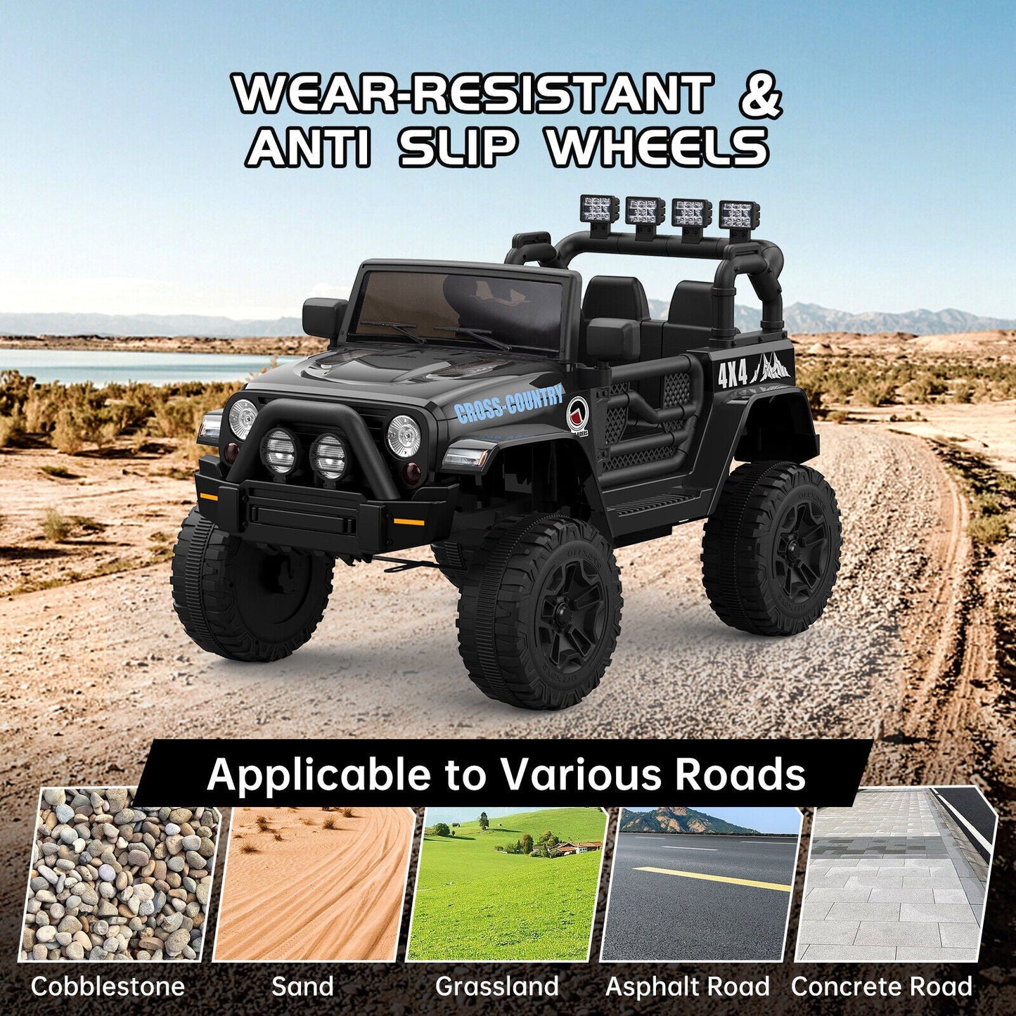 Magic Cars Electric Ride-On Truck Car