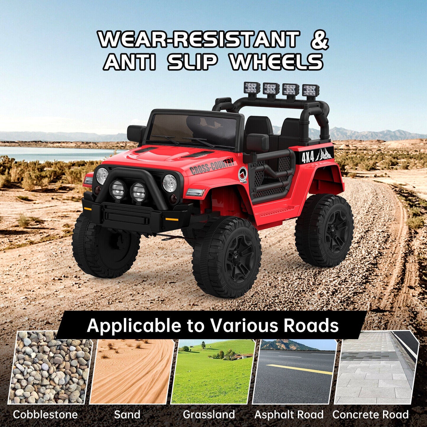 Magic Cars Electric Ride-On Truck Car