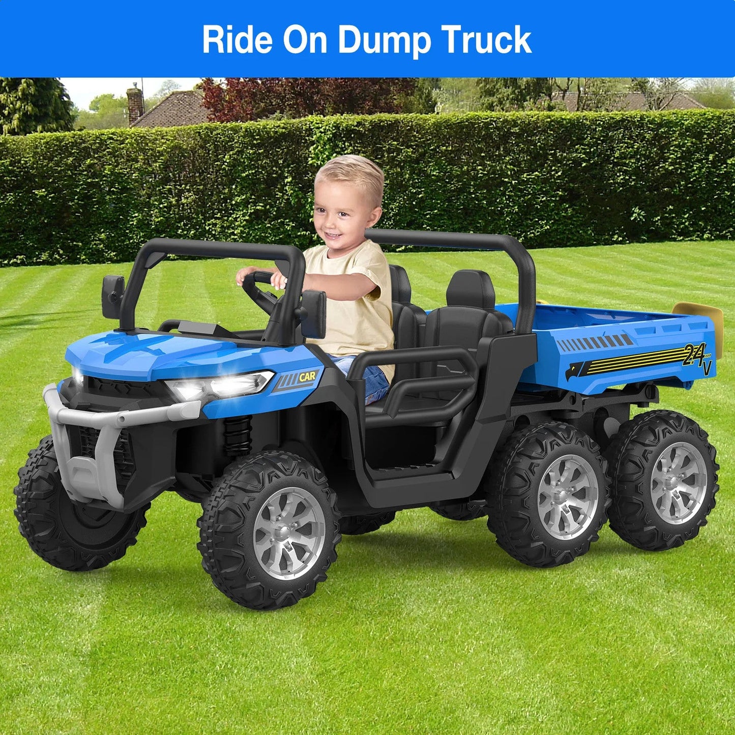 Magic Cars Kids Electric Ride-On Truck