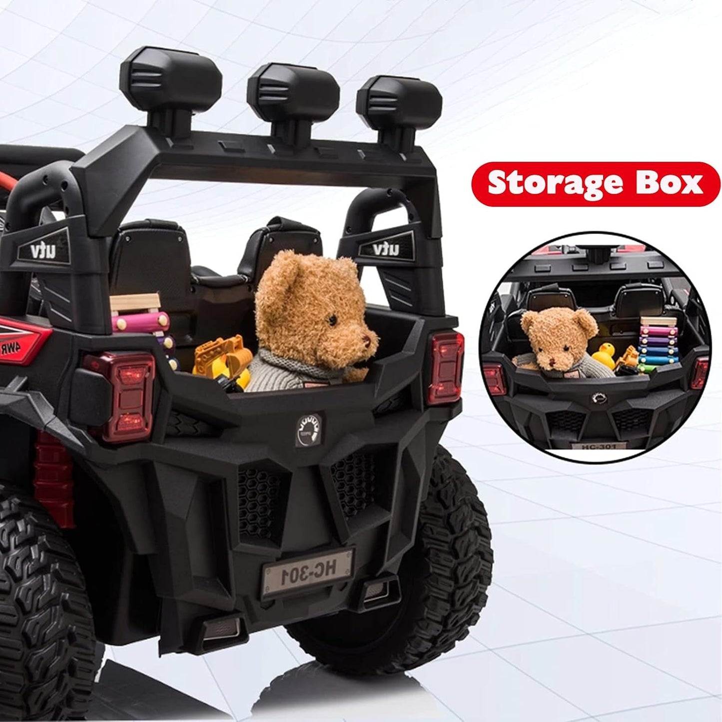 Magic Cars 4WD Electric Ride-On UTV Buggy