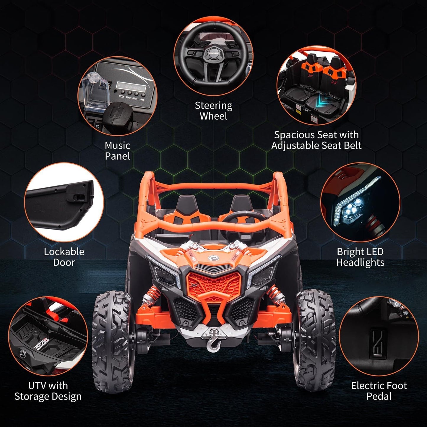 Magic Cars Electric Ride On Can-AM UTV