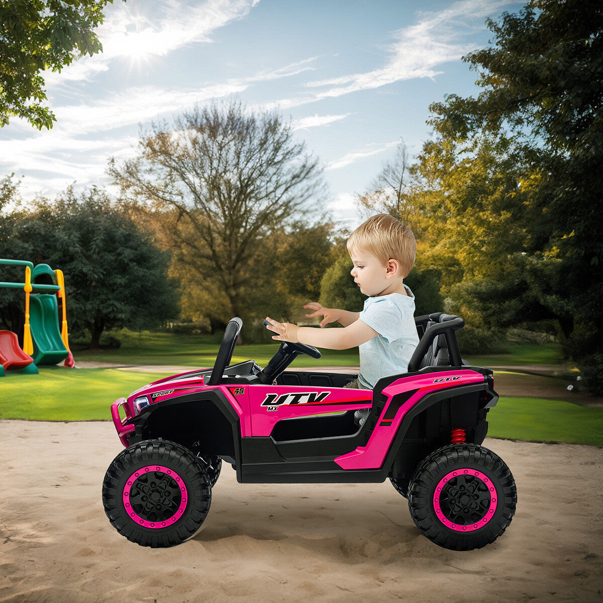 Magic Cars Electric Ride-On Off-Road UTV Car
