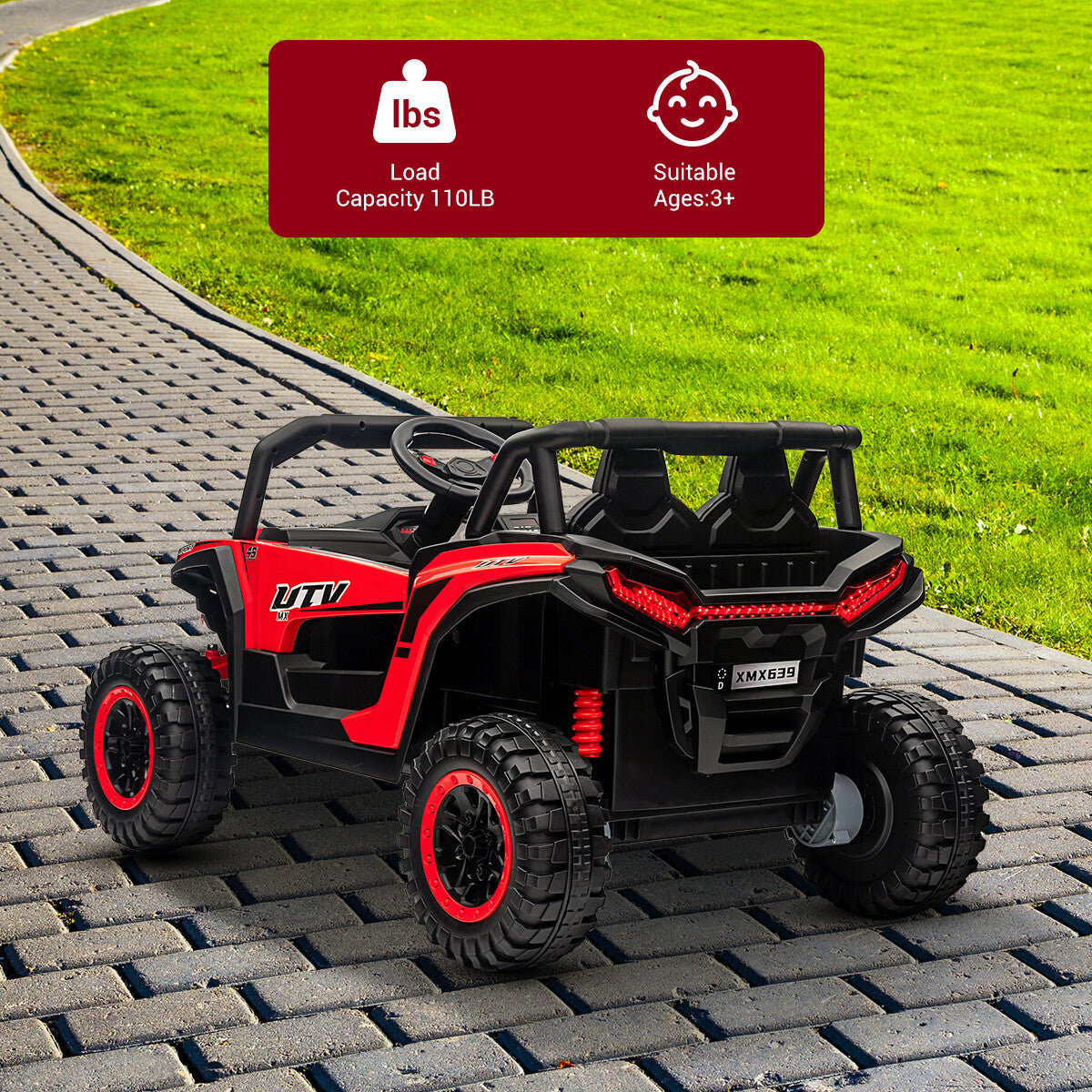 Magic Cars Electric Ride-On Off-Road UTV Car