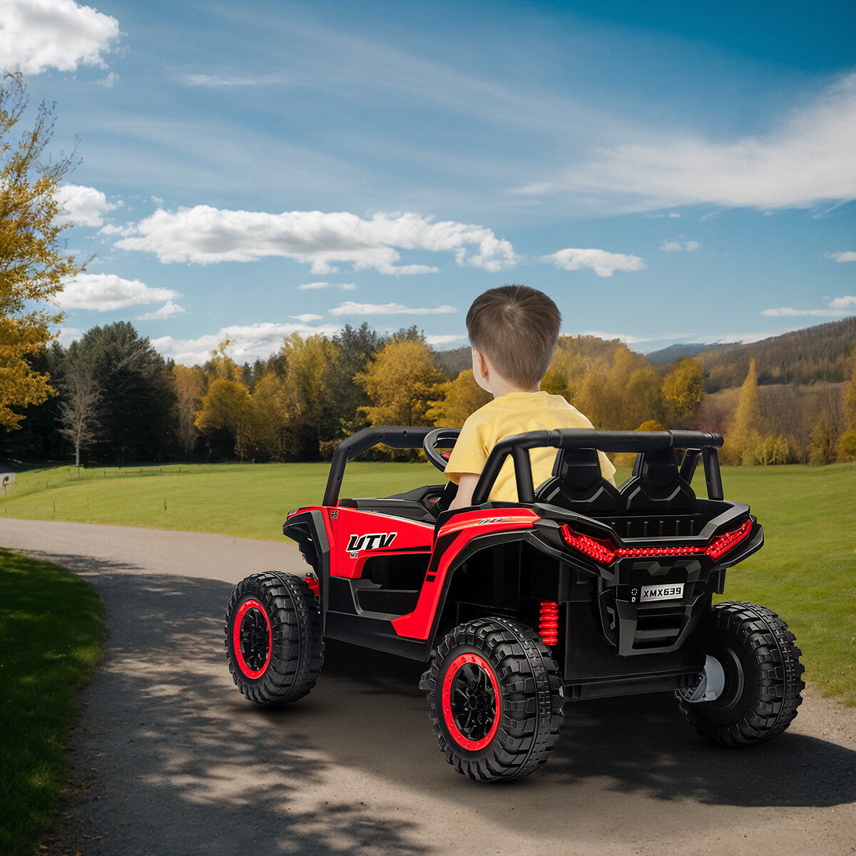 Magic Cars Electric Ride-On Off-Road UTV Car
