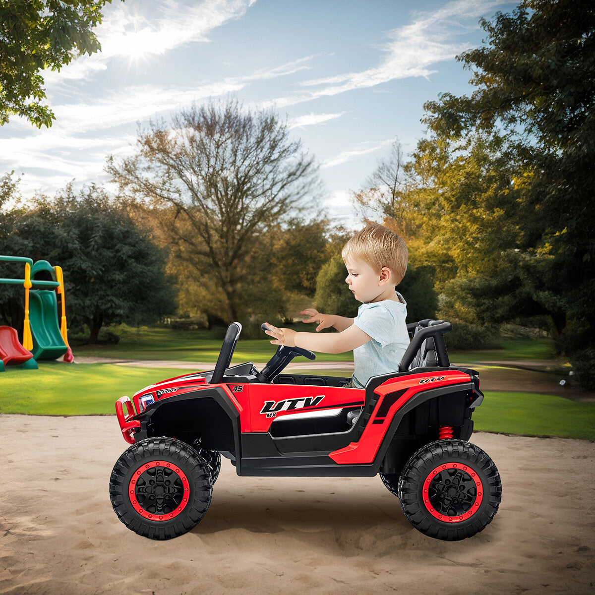 Magic Cars Electric Ride-On Off-Road UTV Car