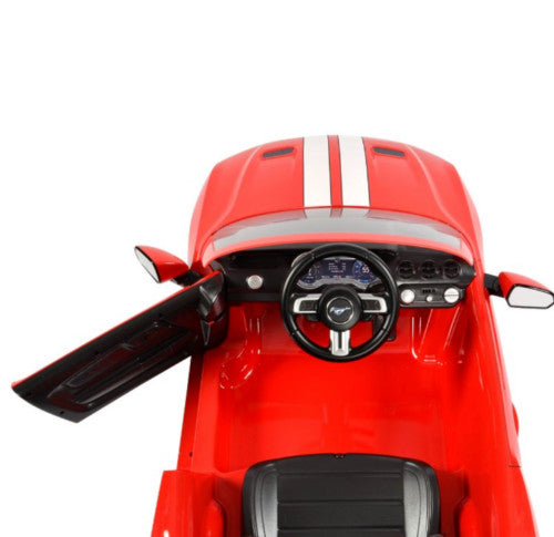 Magic Cars Electric Red Ford Mustang Ride On Car