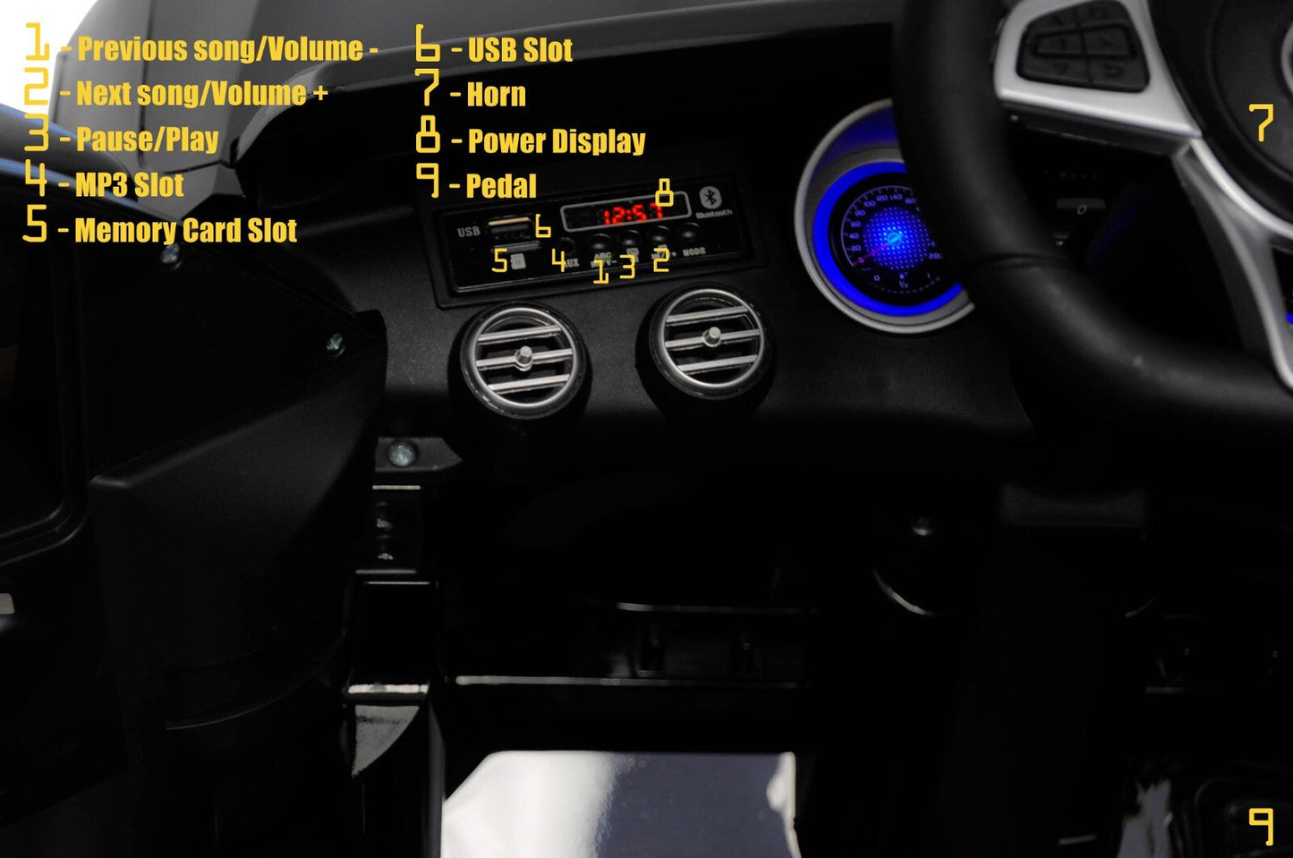 Magic Cars Mercedes Benz Ride-On Car