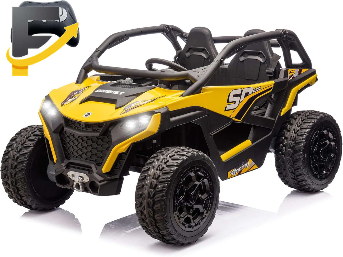 Magic Cars Kids 2 Seater Ride-On UTV