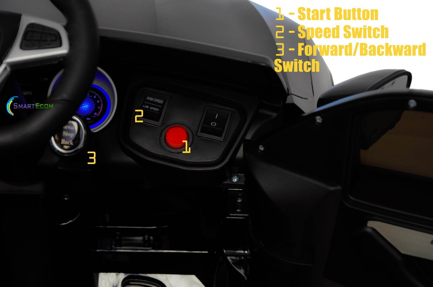 Magic Cars Mercedes Benz Ride-On Car