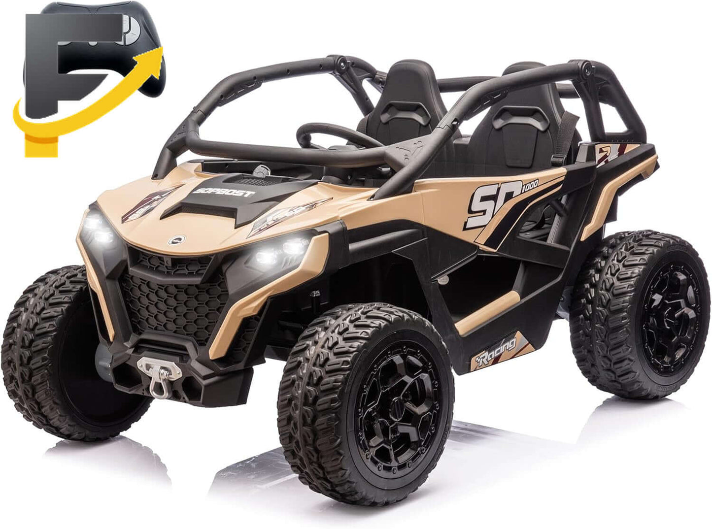 Magic Cars Kids 2 Seater Ride-On UTV