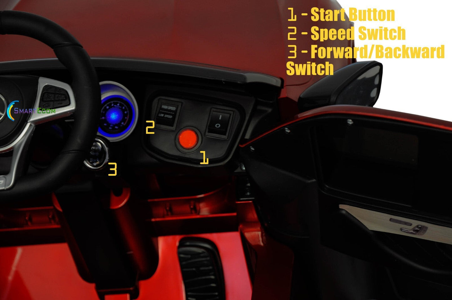 Magic Cars Mercedes Benz Ride-On Car