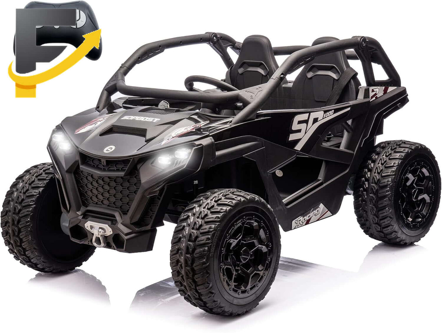 Magic Cars Kids 2 Seater Ride-On UTV