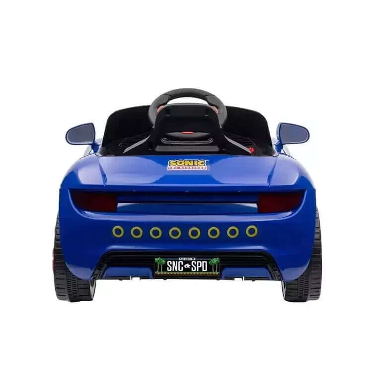 Magic Cars Sonic Hedgehog Convertible Ride-On Car