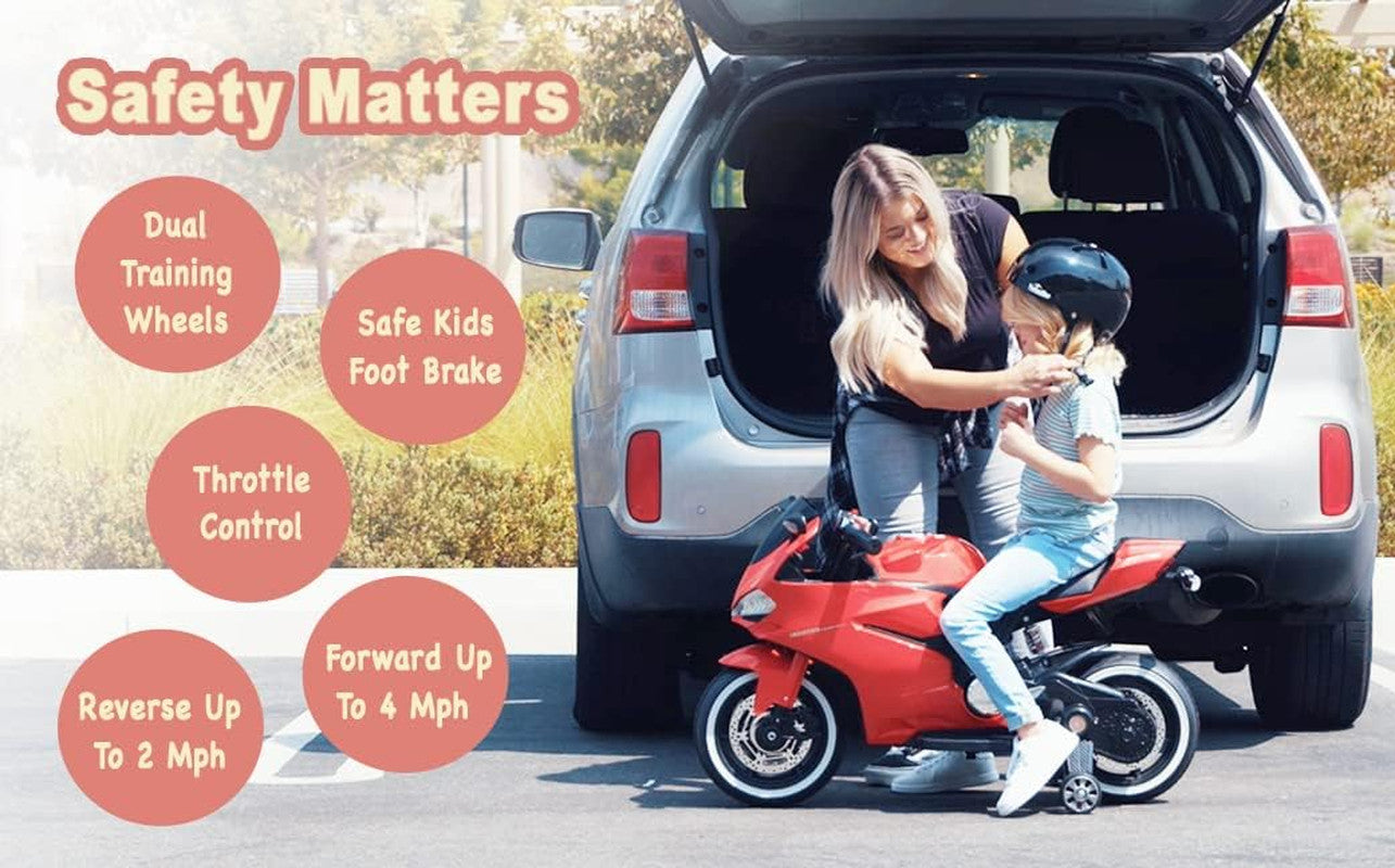 Magic Cars Electric Ride-On Motorcycle